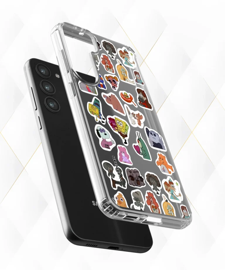 Toon Stamps Clear Case