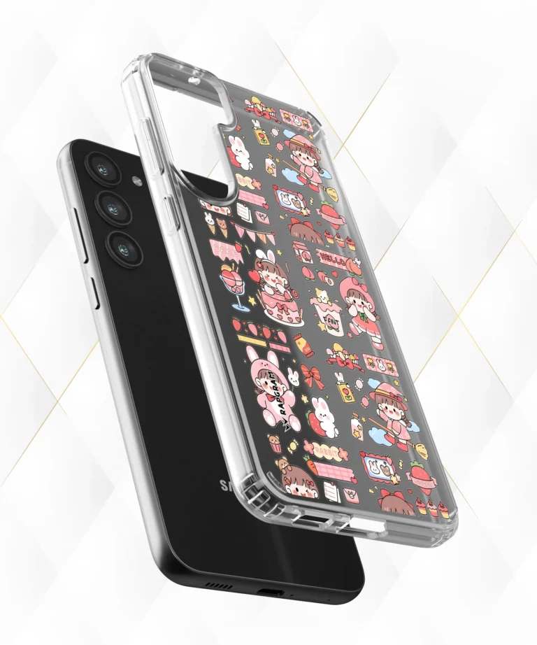 Cute Stickers Clear Case