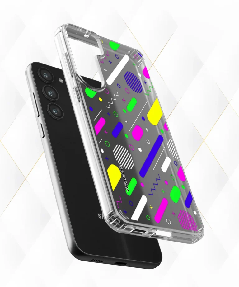 Digital Patterns Clear Case