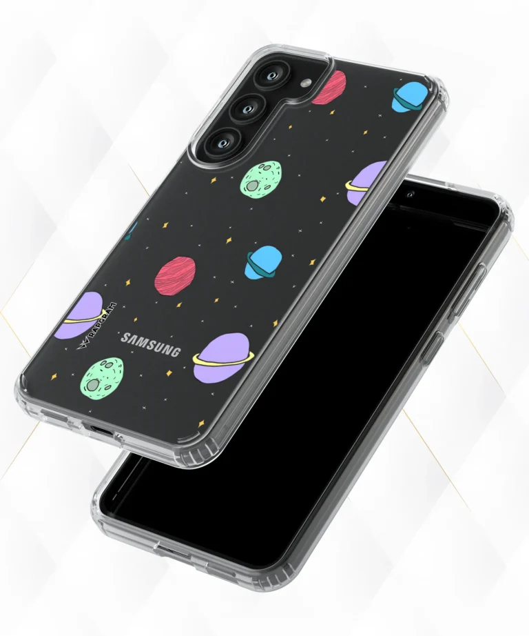 Planet Stars Clear Case