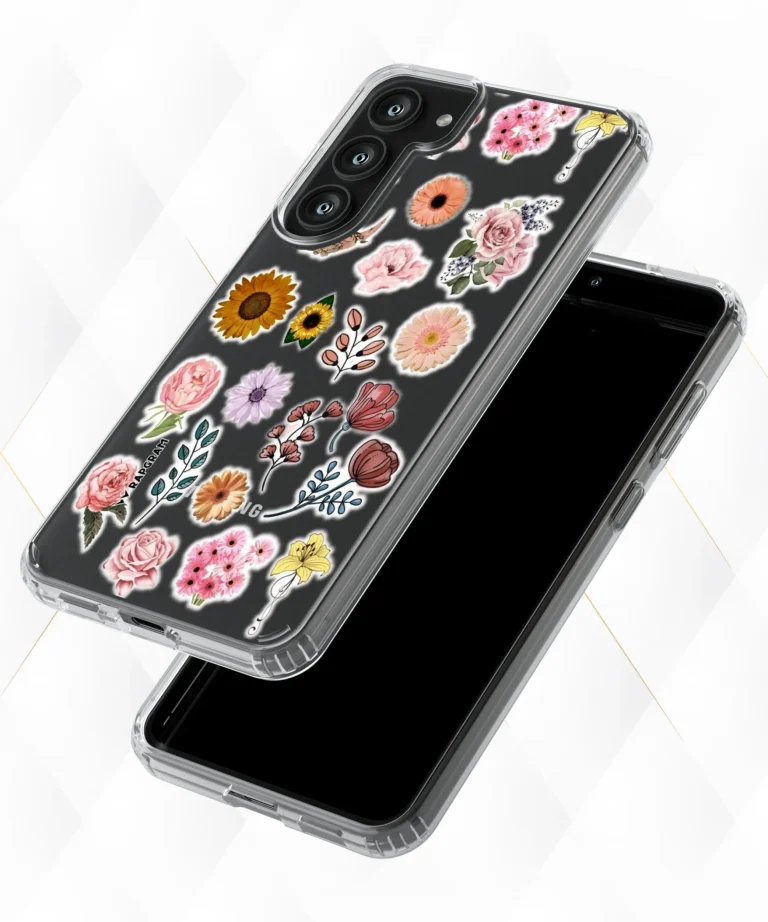 Stamp Bloom Clear Case