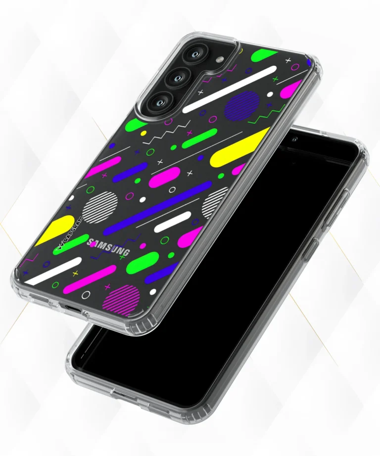 Digital Patterns Clear Case