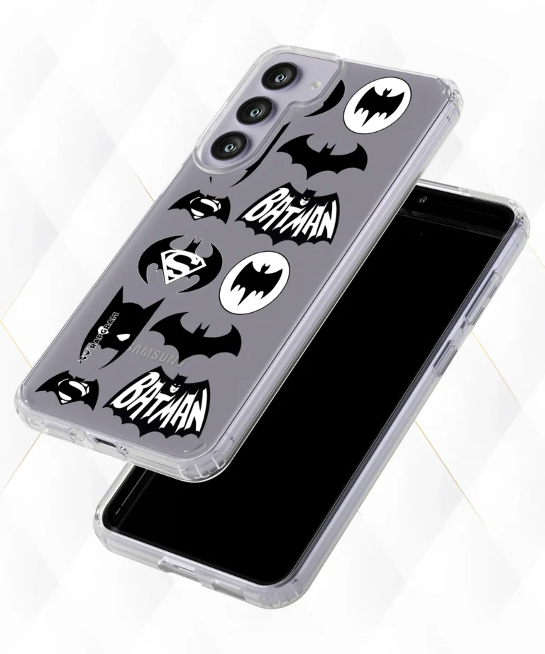 Batman Superman Clear Case