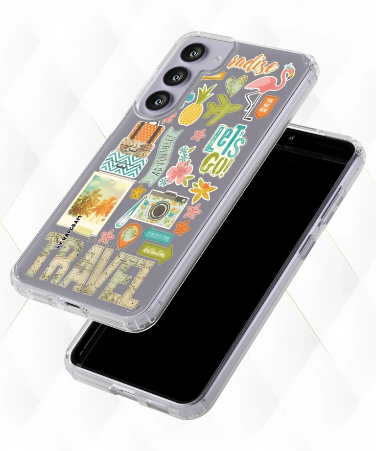 Travel Paradise Clear Case
