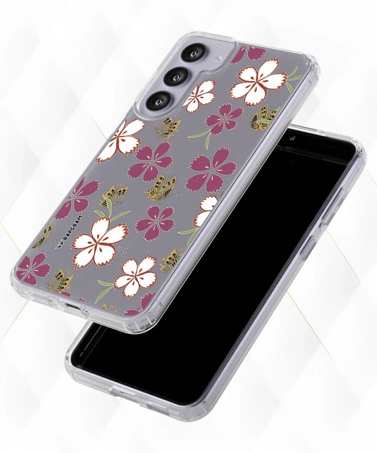 Fly Blooms Clear Case