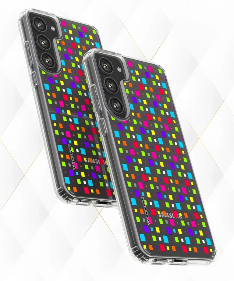 Colored Checkers Clear Case