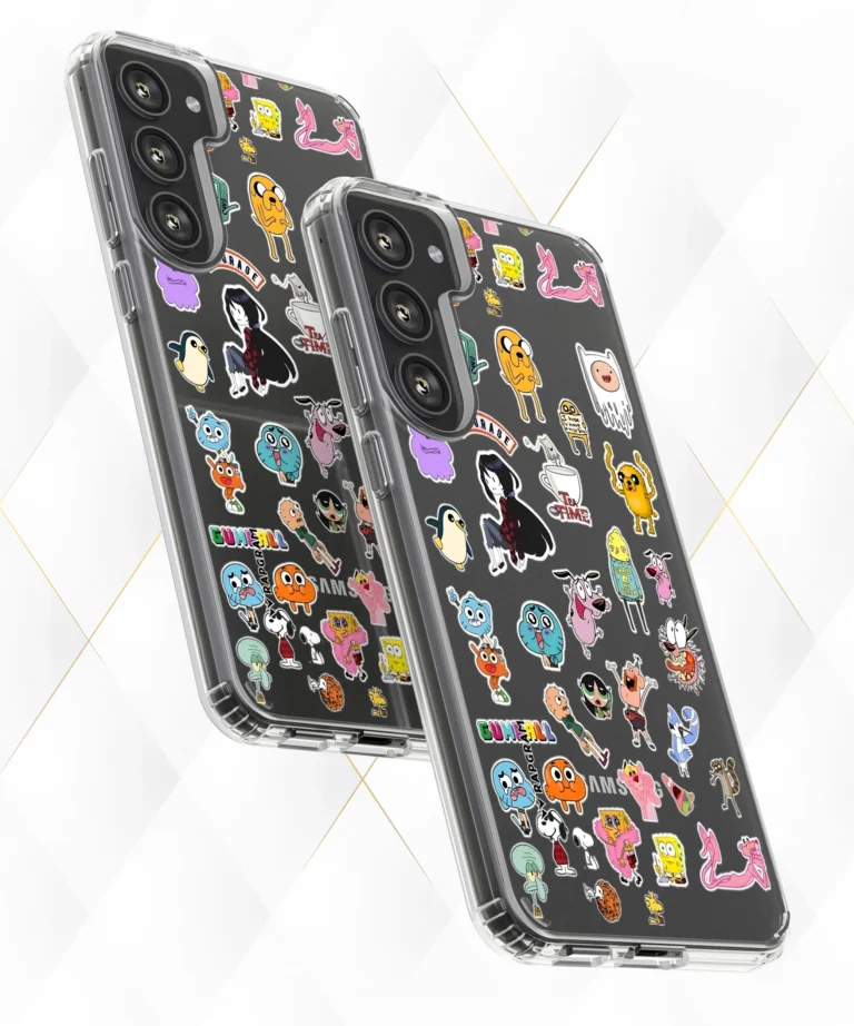 Toon Stickers Clear Case