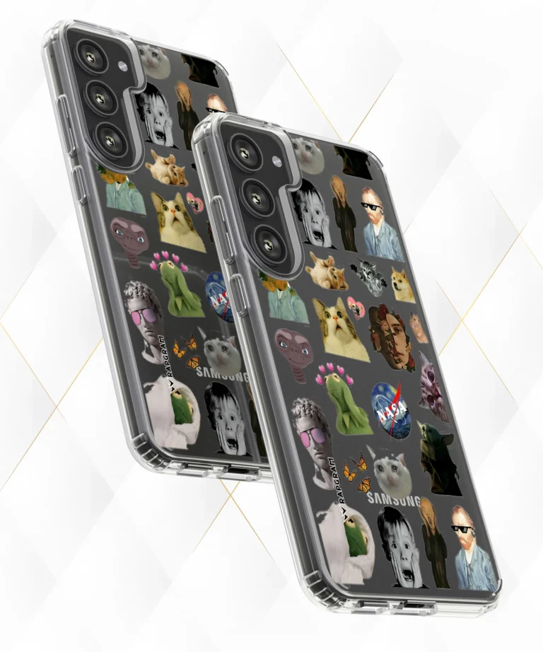 Scream Cat Clear Case