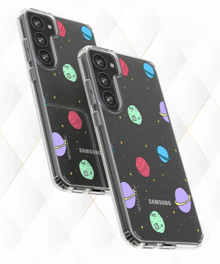 Planet Stars Clear Case