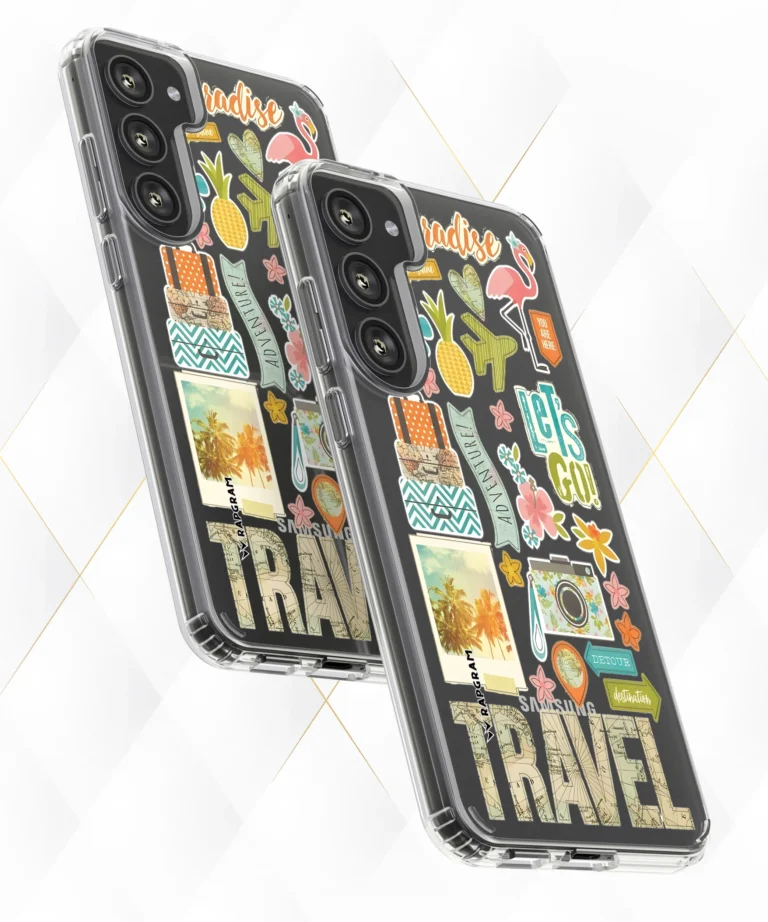 Travel Paradise Clear Case