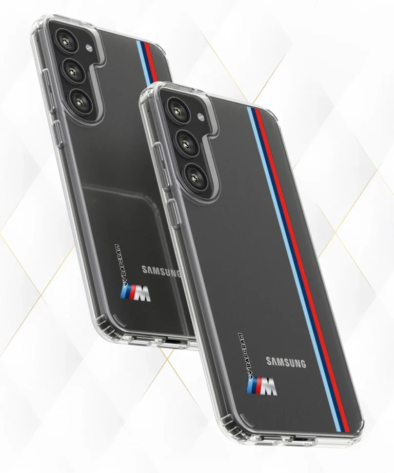 TriColor Stripes Clear Case