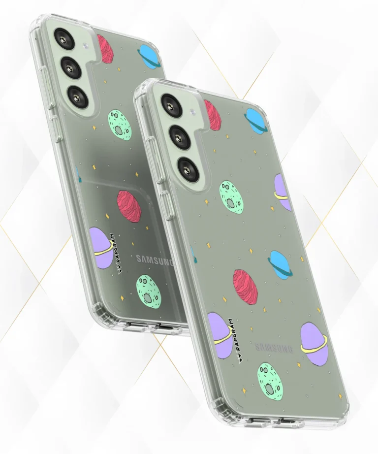 Planet Stars Clear Case