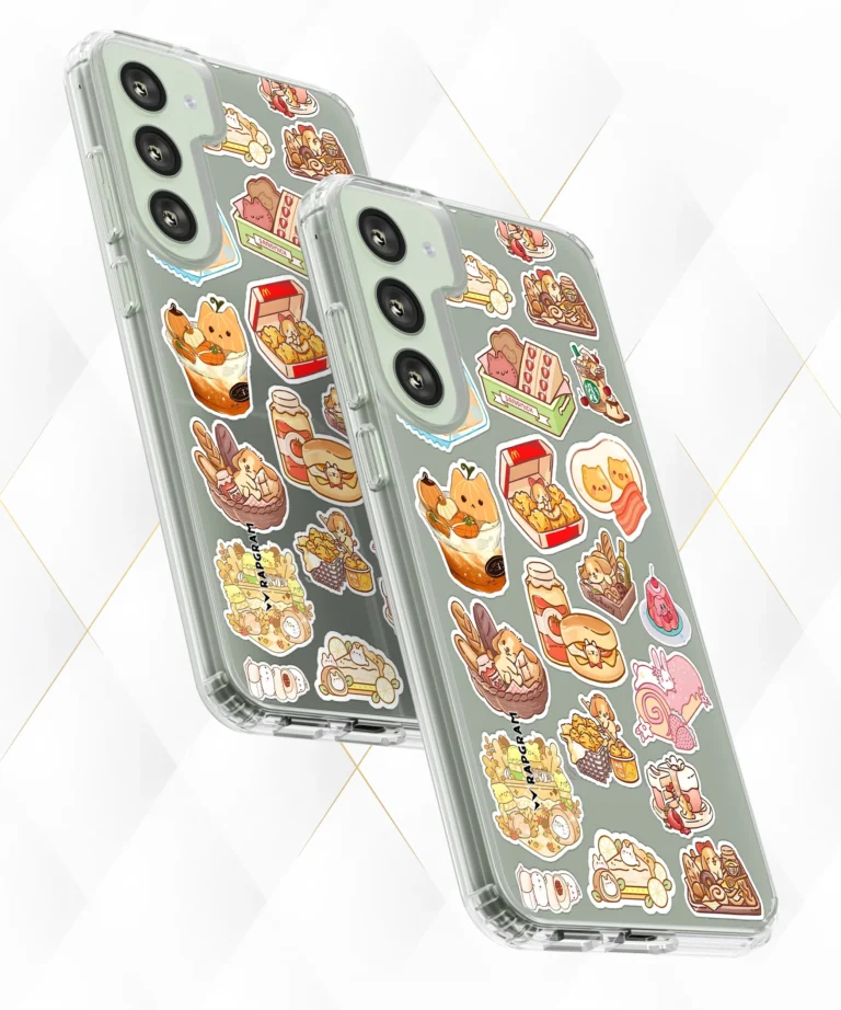 Rabbit Snacks Clear Case