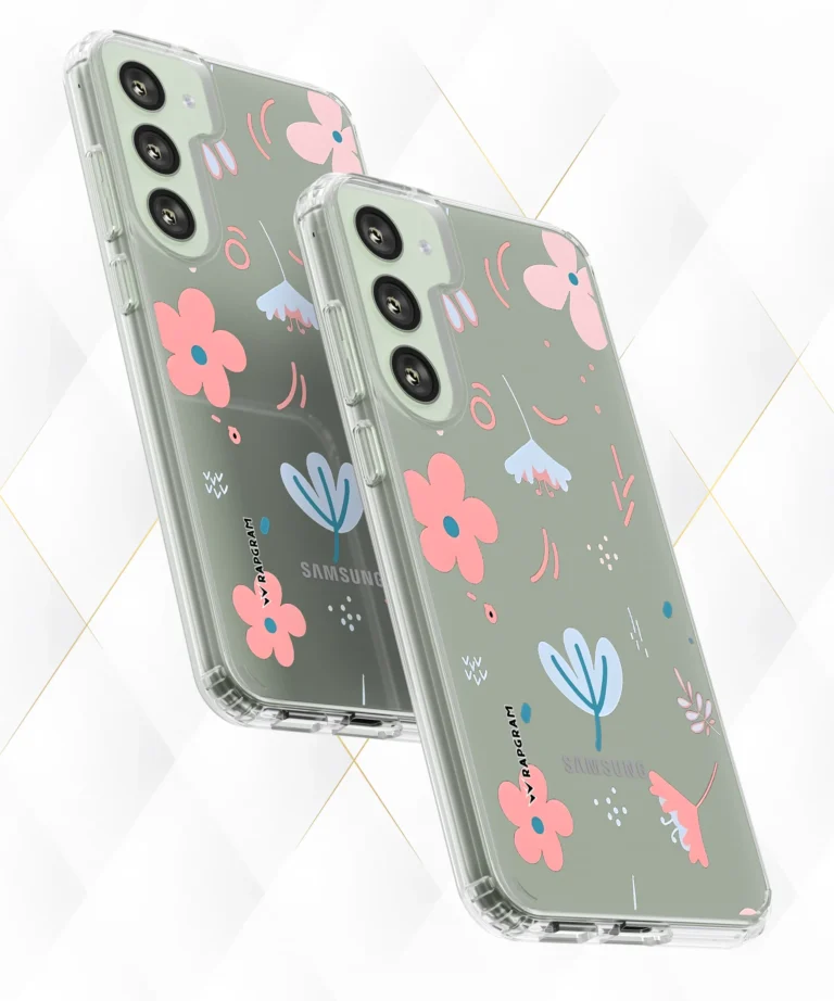 Raining Petals Clear Case