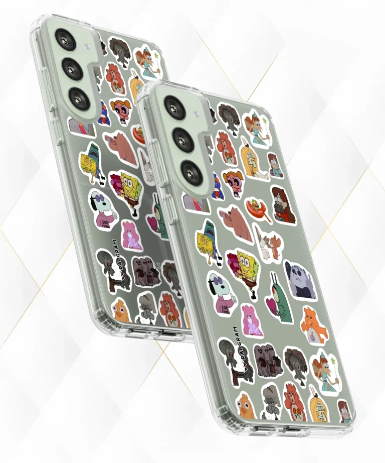 Toon Stamps Clear Case