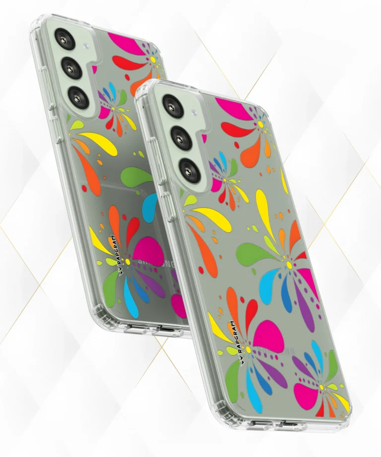 Splash Colors Clear Case