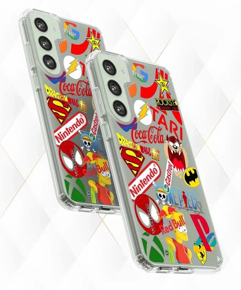 Nintendo Toons Clear Case