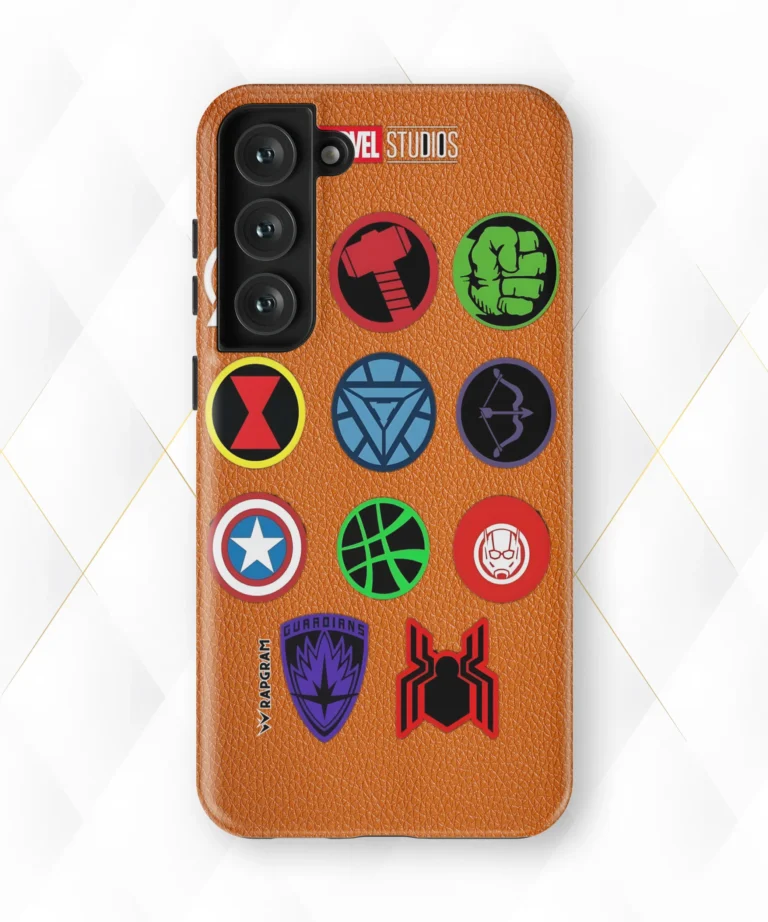 Marvel Studios Peach Leather Case