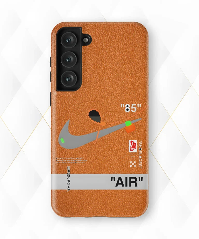Air Nike Peach Leather Case