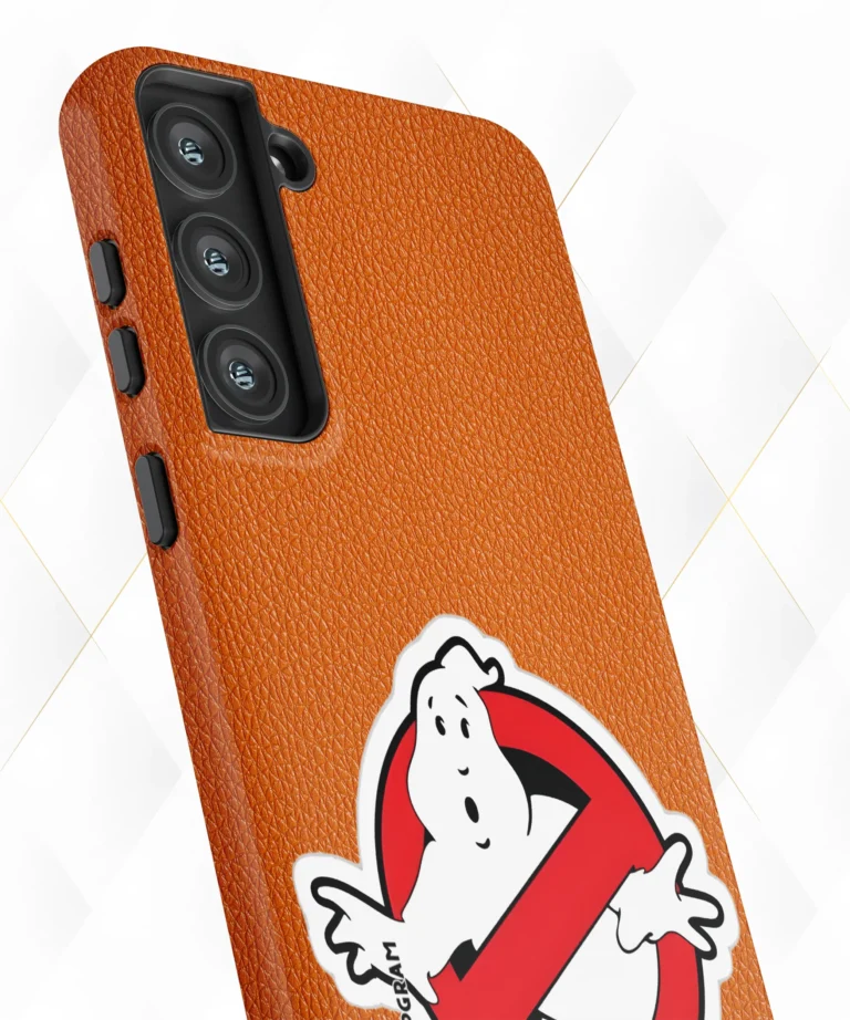 Ghostbusters Peach Leather Case