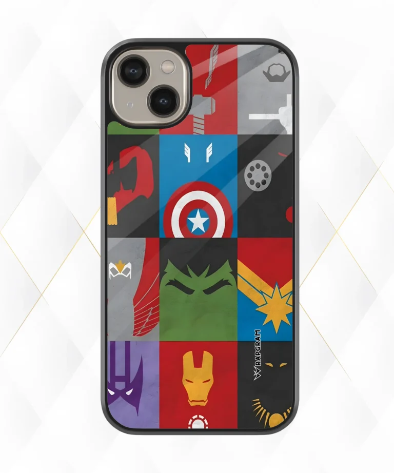 Avengers Outlined Armour Case