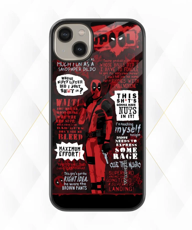 Quotes Deapool Armour Case