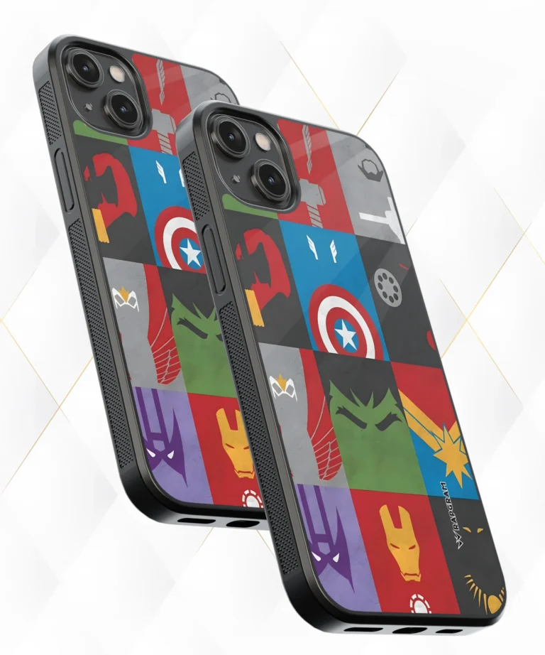 Avengers Outlined Armour Case