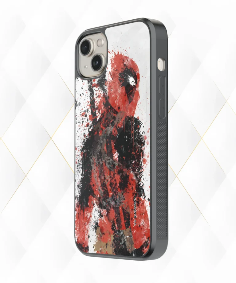 Splashed Deadpool Armour Case