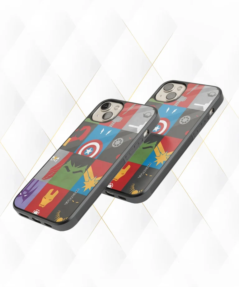 Avengers Outlined Armour Case