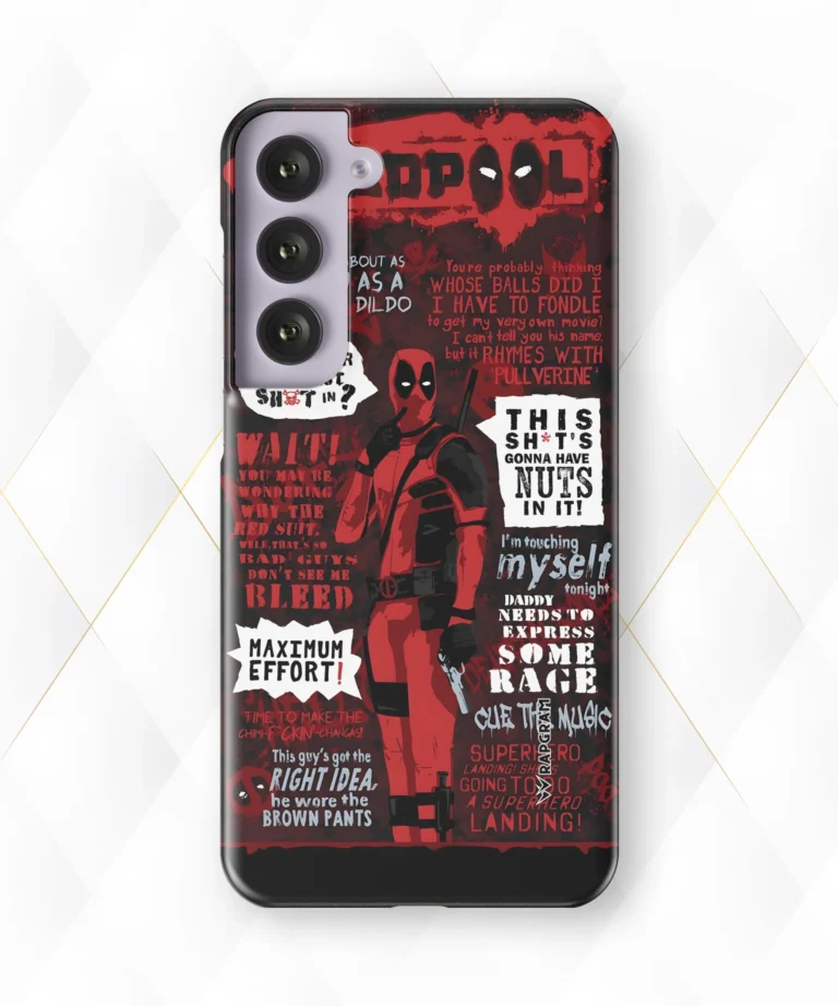 Quotes Deapool Hard Case