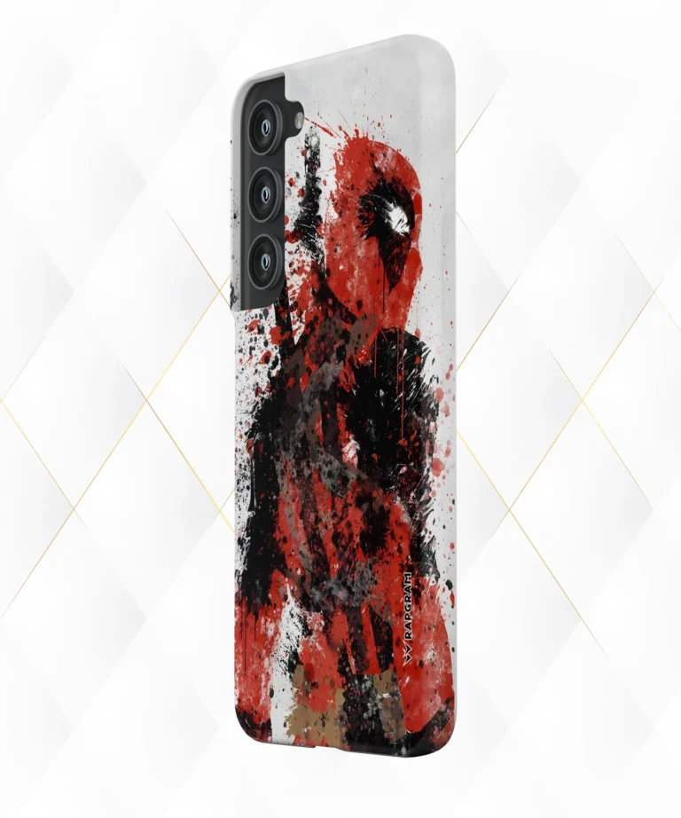 Splashed Deadpool Hard Case