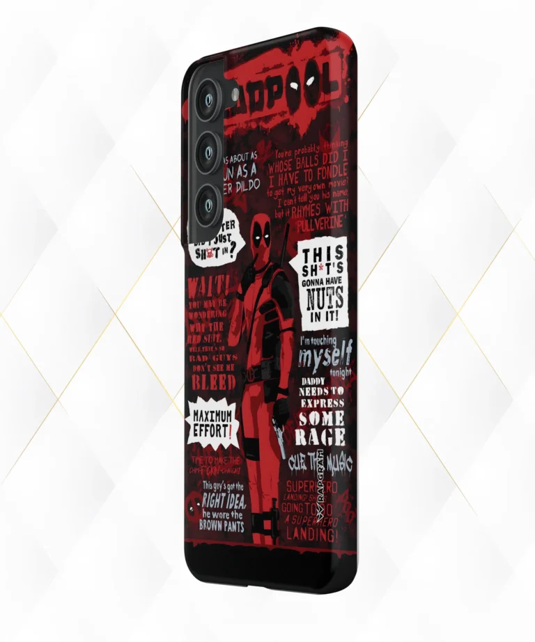 Quotes Deapool Hard Case