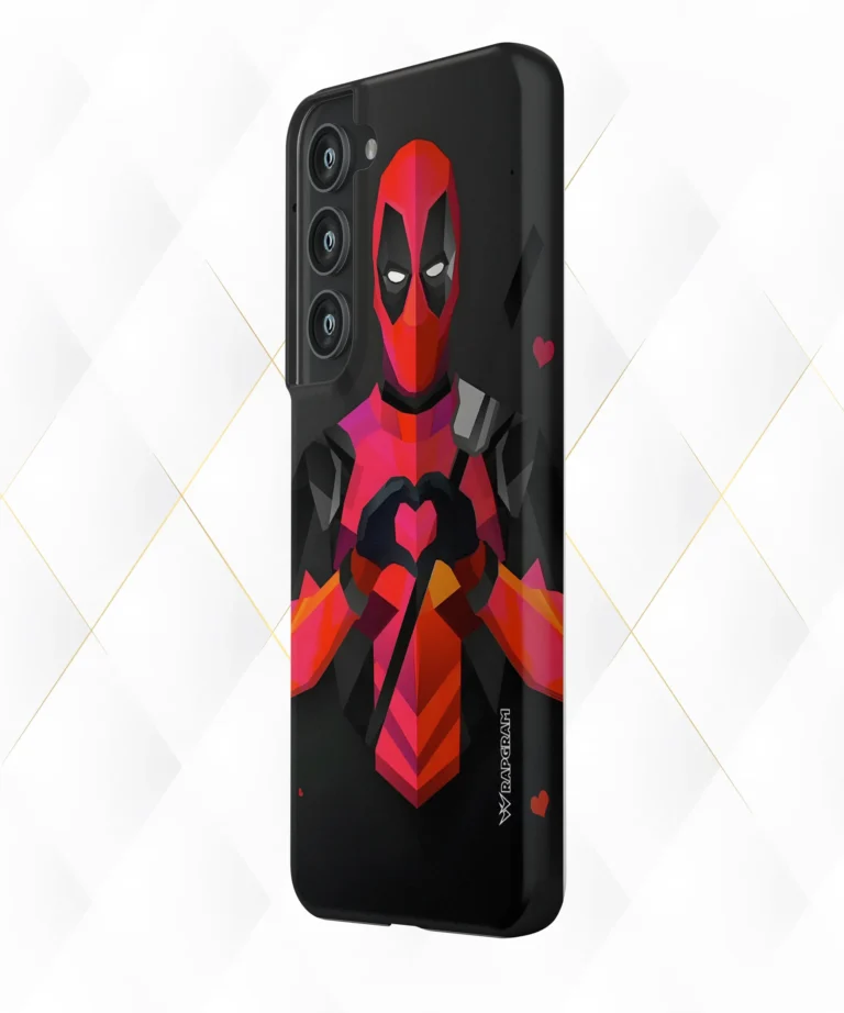 Deadpool Heart Hard Case