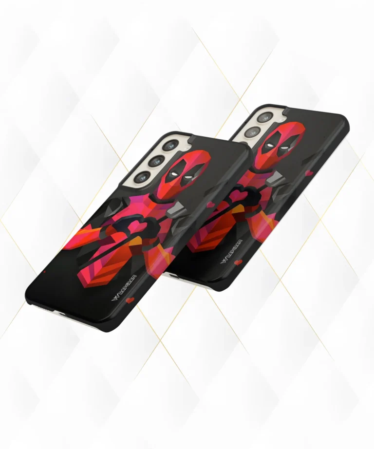 Deadpool Heart Hard Case