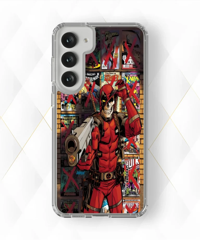 Deadpool Skull Silicone Case