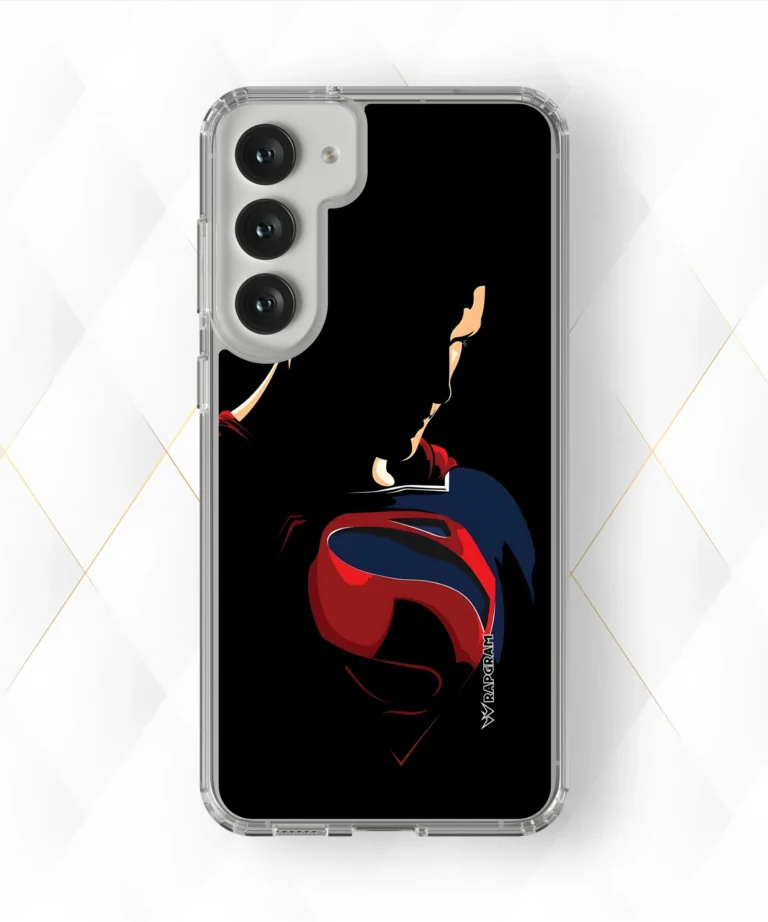 Silhouette Superman Silicone Case