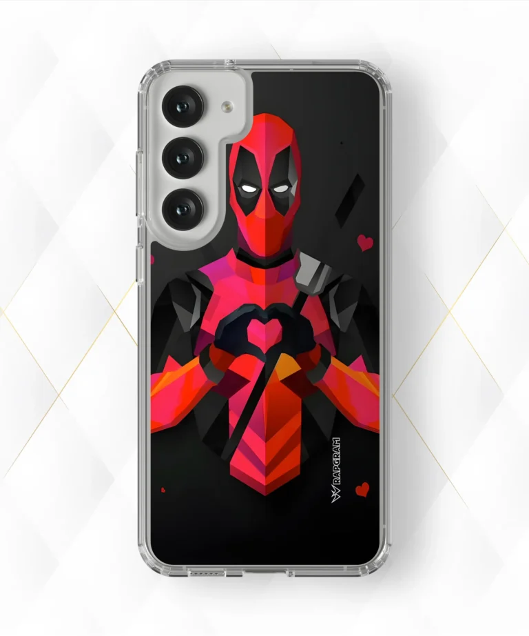 Deadpool Heart Silicone Case