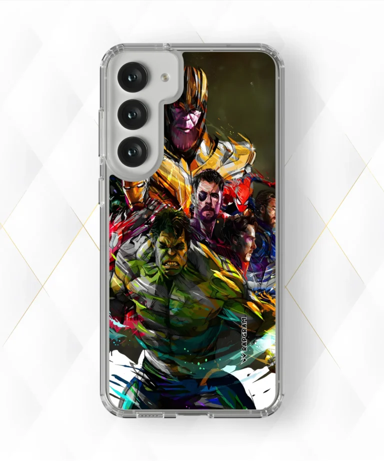 Thanos Battle Silicone Case