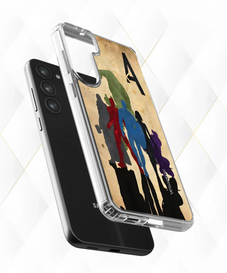 Avengers Silhouette Silicone Case