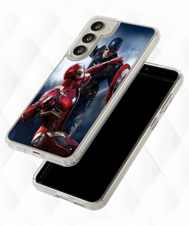 Cap Ironman Silicone Case