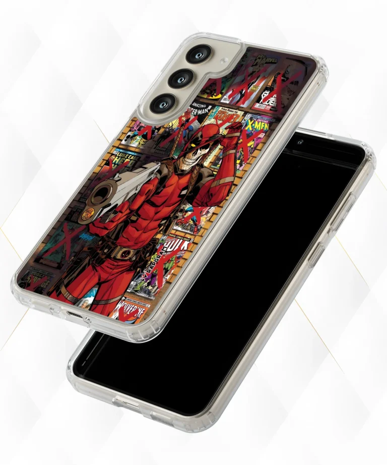 Deadpool Skull Silicone Case