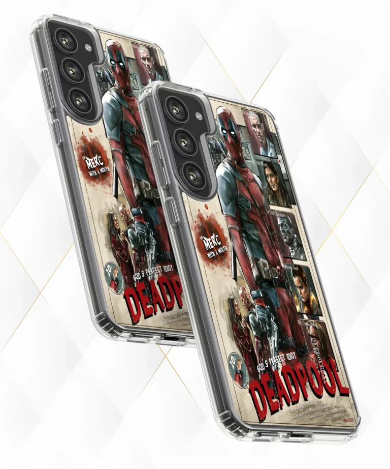 Poster Deadpool Silicone Case