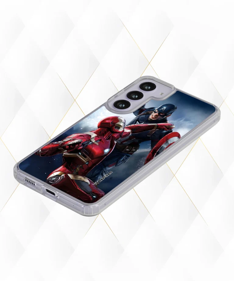 Cap Ironman Silicone Case