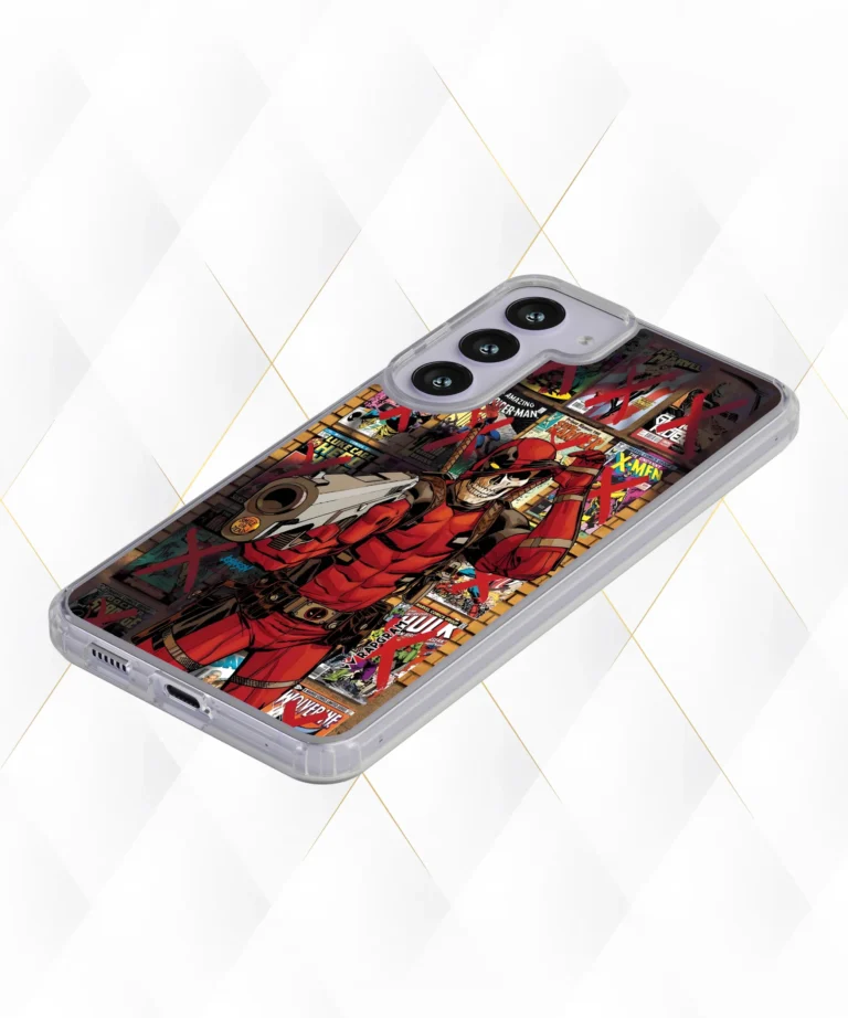 Deadpool Skull Silicone Case