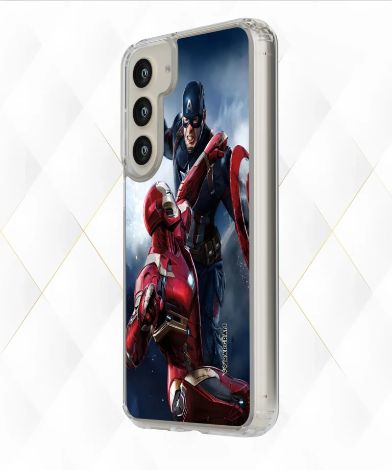 Cap Ironman Silicone Case