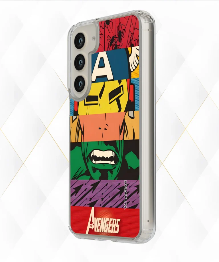 Avenger Comic Silicone Case