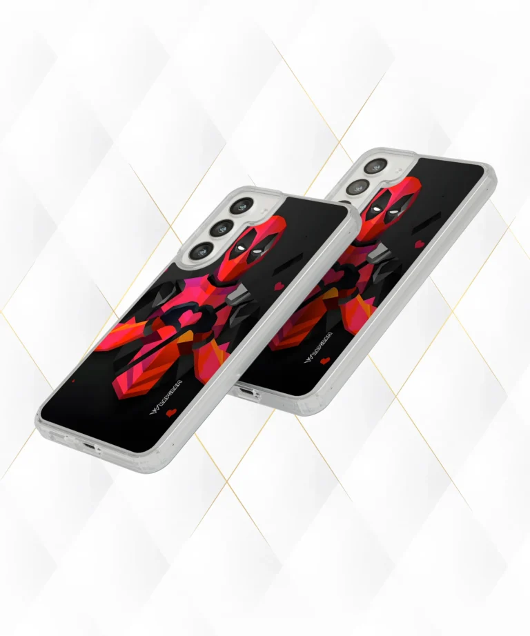 Deadpool Heart Silicone Case