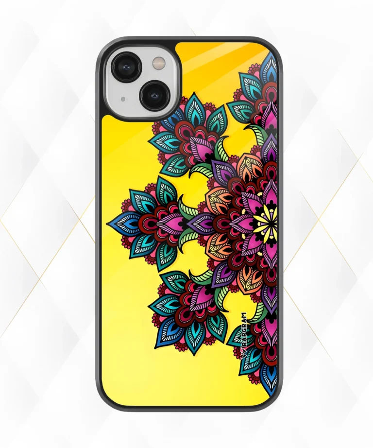 Yellow Mandala Armour Case