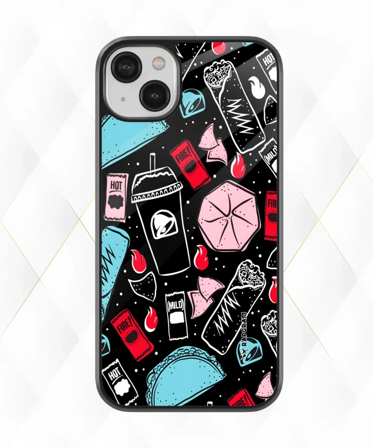 Food Stickers Armour Case