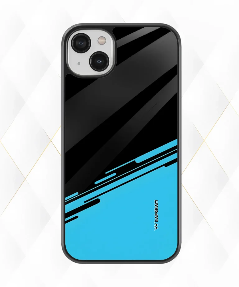 Blue and Black Armour Case